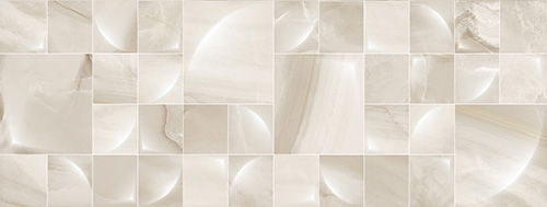Настенная плитка 33.3*90 Rev. Diva Mu Cream Rect (уп. 1,19 м2/ 4 шт)