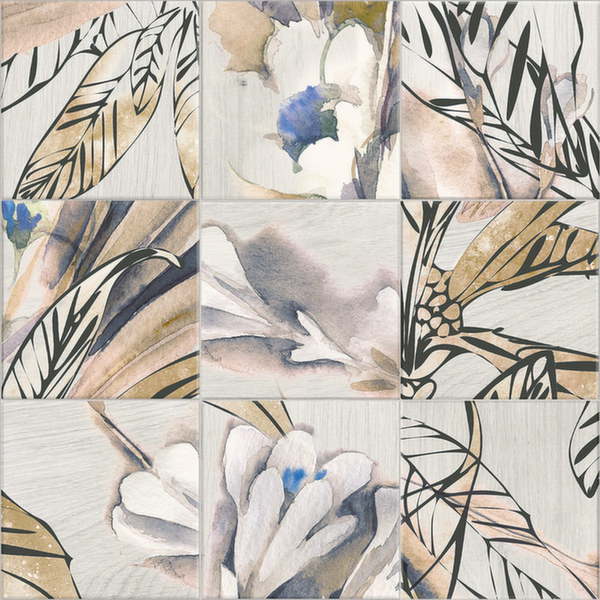 Напольная плитка 20*20 Decor Autumn Leaves (уп.1м2 /25 шт)