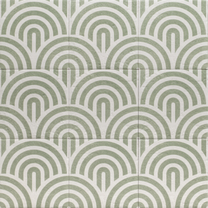 Керамогранит 20*20 Декор Зеленый Три / Decor Green Three (уп.1 м2/ 25 шт)