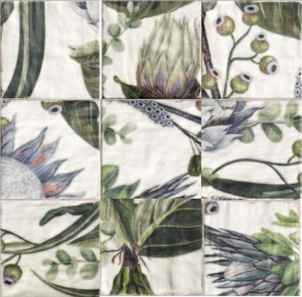 Настенная плитка 20*20 Decor Protea (уп.1 м2/ 25 шт)