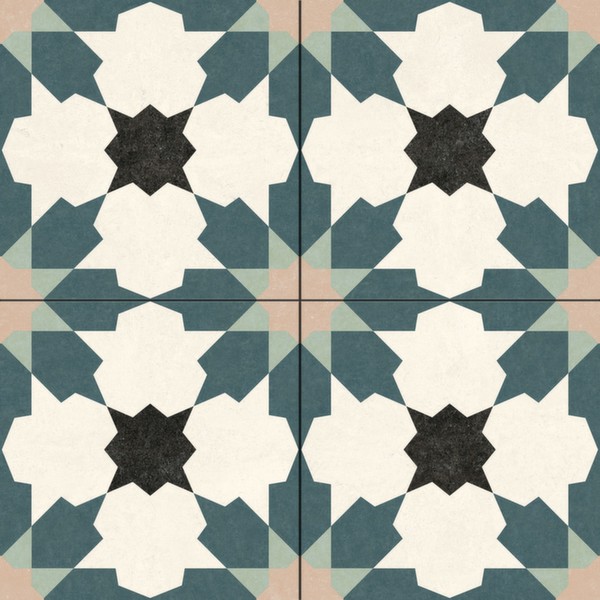 Напольная плитка 45*45 Flor Blue