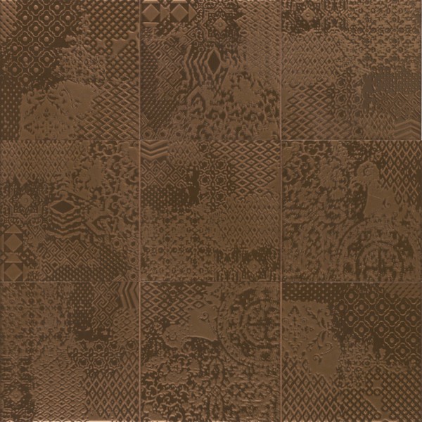 Настенная плитка 20*20 Decor Bronze (уп.1 м2/ 25 шт)