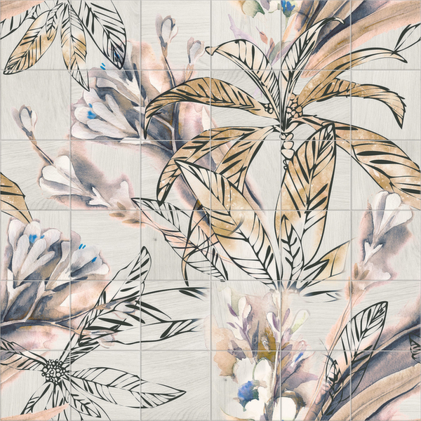 Панно 120*120 Mural Autumn Leaves 36 pz (1 комп/36 шт)