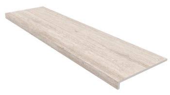 Ступень фронт. Закругл. 31.5*119.7 Тревис Бежевый Противоск. / Peldаno Recto.Travis Beige Antislip (уп.2 шт)