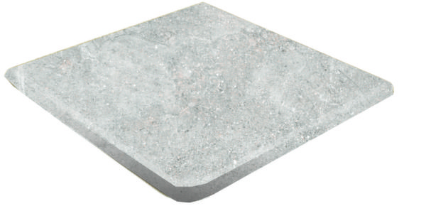 Ступень угловая 33*33 Esq.Redonda Petra Gris Antislip