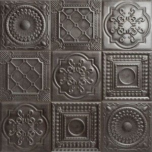 Настенная плитка 20*20 Relief Silver (уп.1 м2/ 25 шт)