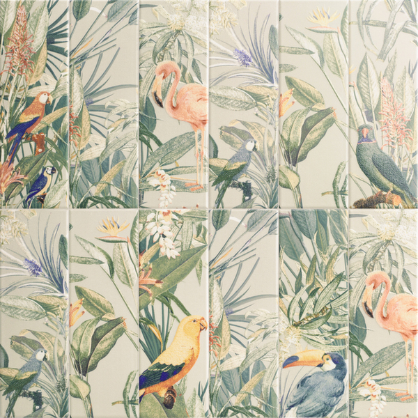 Настенная плитка 10*30 Tapis Jungle (уп.1.02 м2/34 шт)