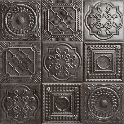 Настенная плитка 20*20 Relief Silver (уп.1 м2/ 25 шт)